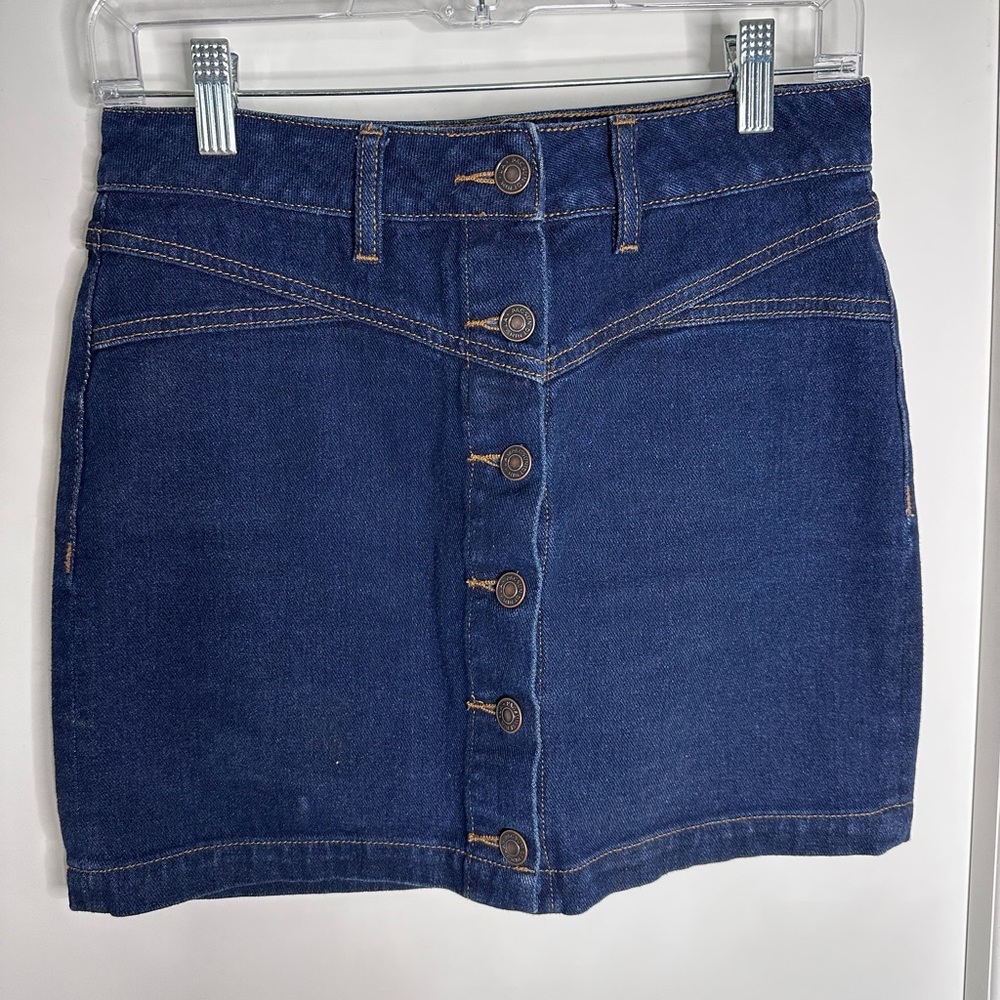Denim skirt